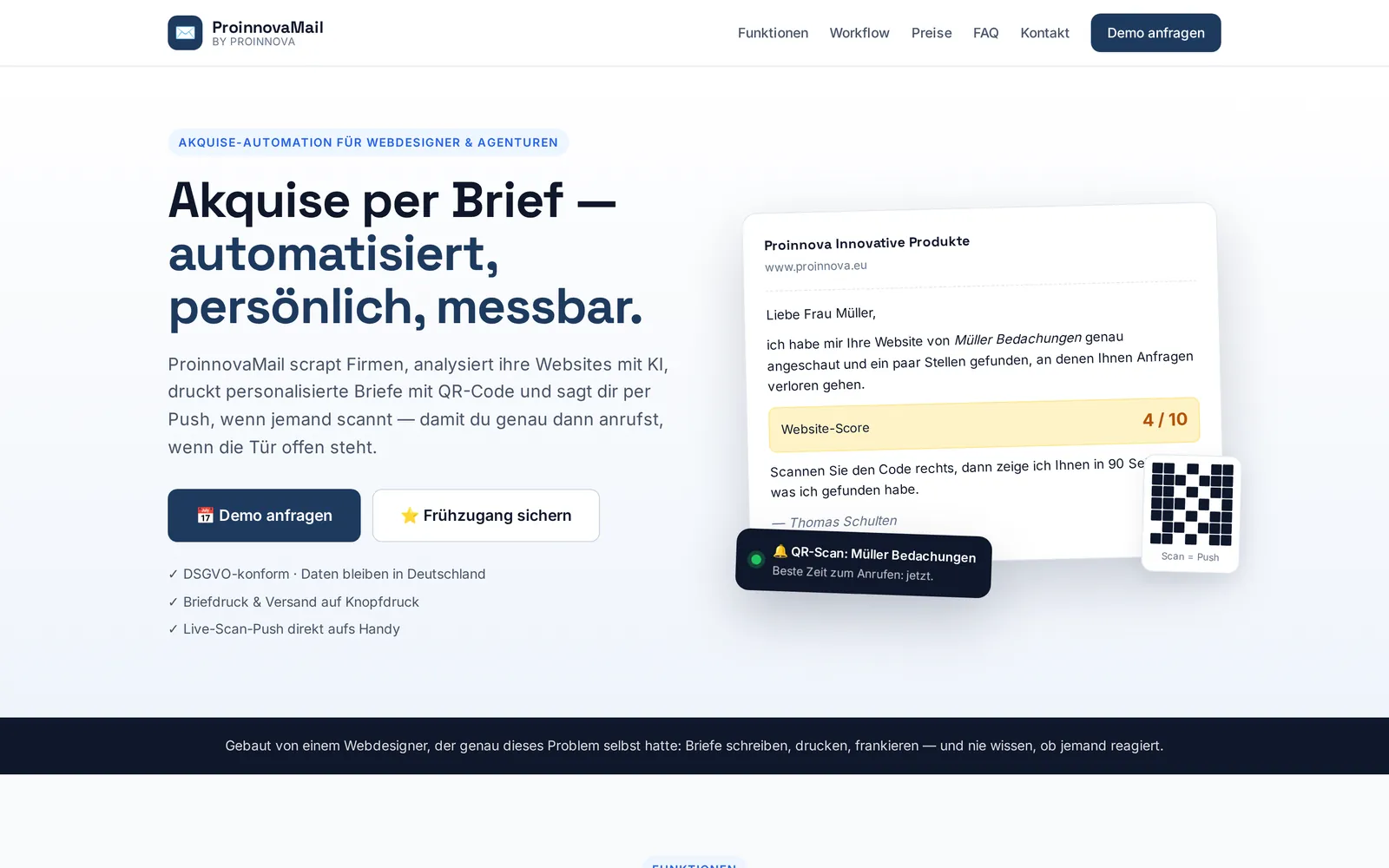 ProinnovaMail – Screenshot